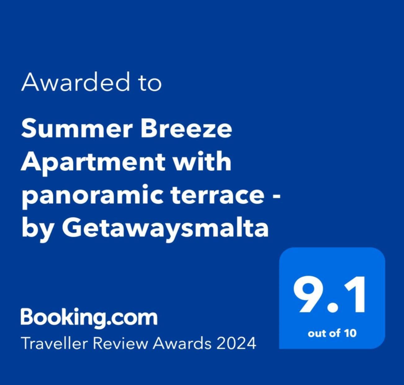 Summer Breeze Apartment With Panoramic Terrace - By Getawaysmalta Mellieħa Εξωτερικό φωτογραφία